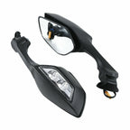 LED Turn Signal Rear View Mirrors for Kawasaki Ninja ZX10R (2016–2025)