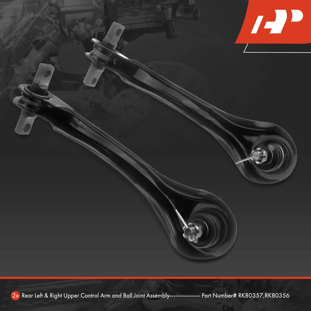2X Rear Upper Control Arms with Ball Joint for Honda Accord (1990–1997)