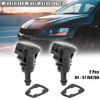 2pcs Windshield Washer Nozzle Spray for Chrysler PT Cruiser, Dodge Journey (2001–2010)