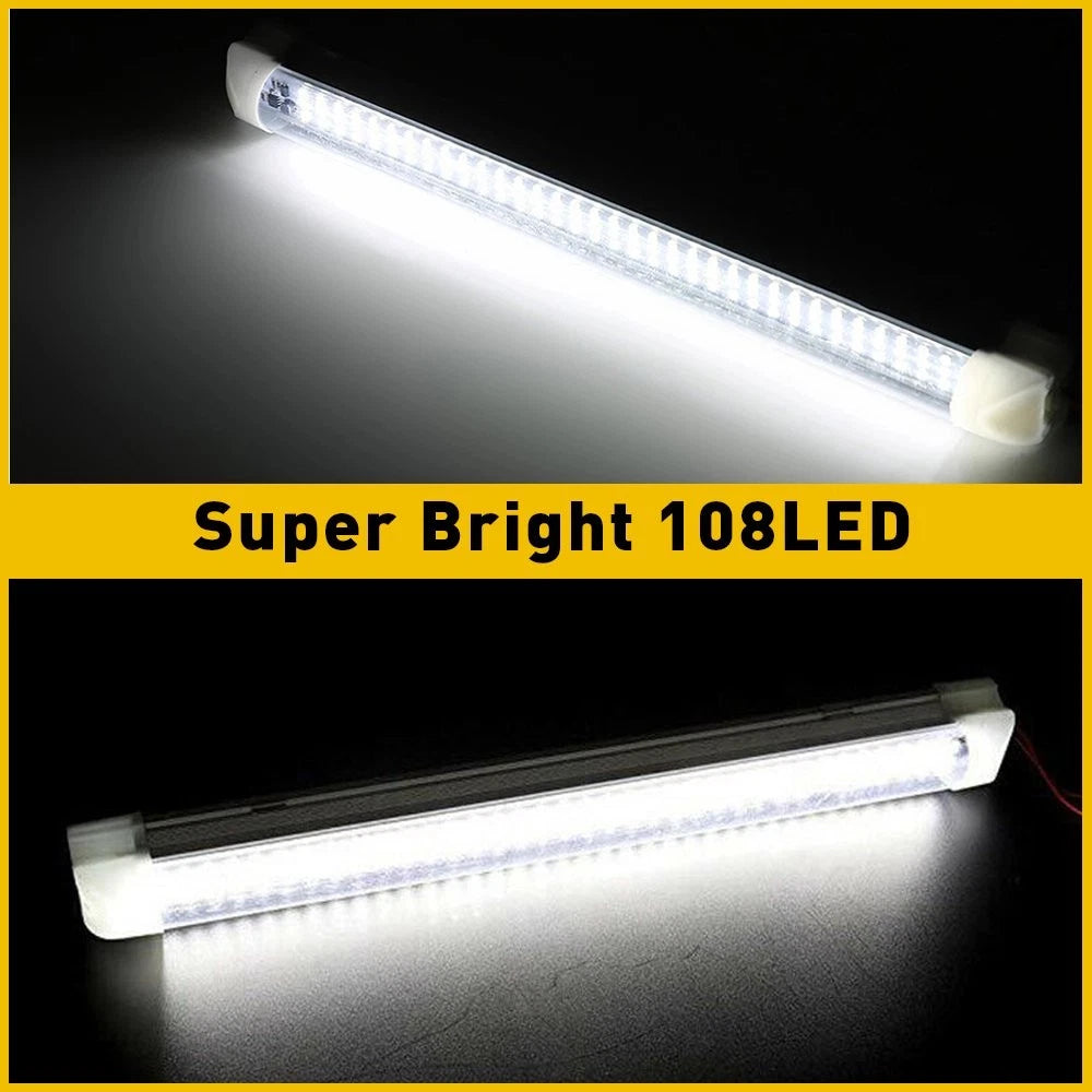 2X 12V LED Ceiling Light for RV Trailer Camper (USA)
