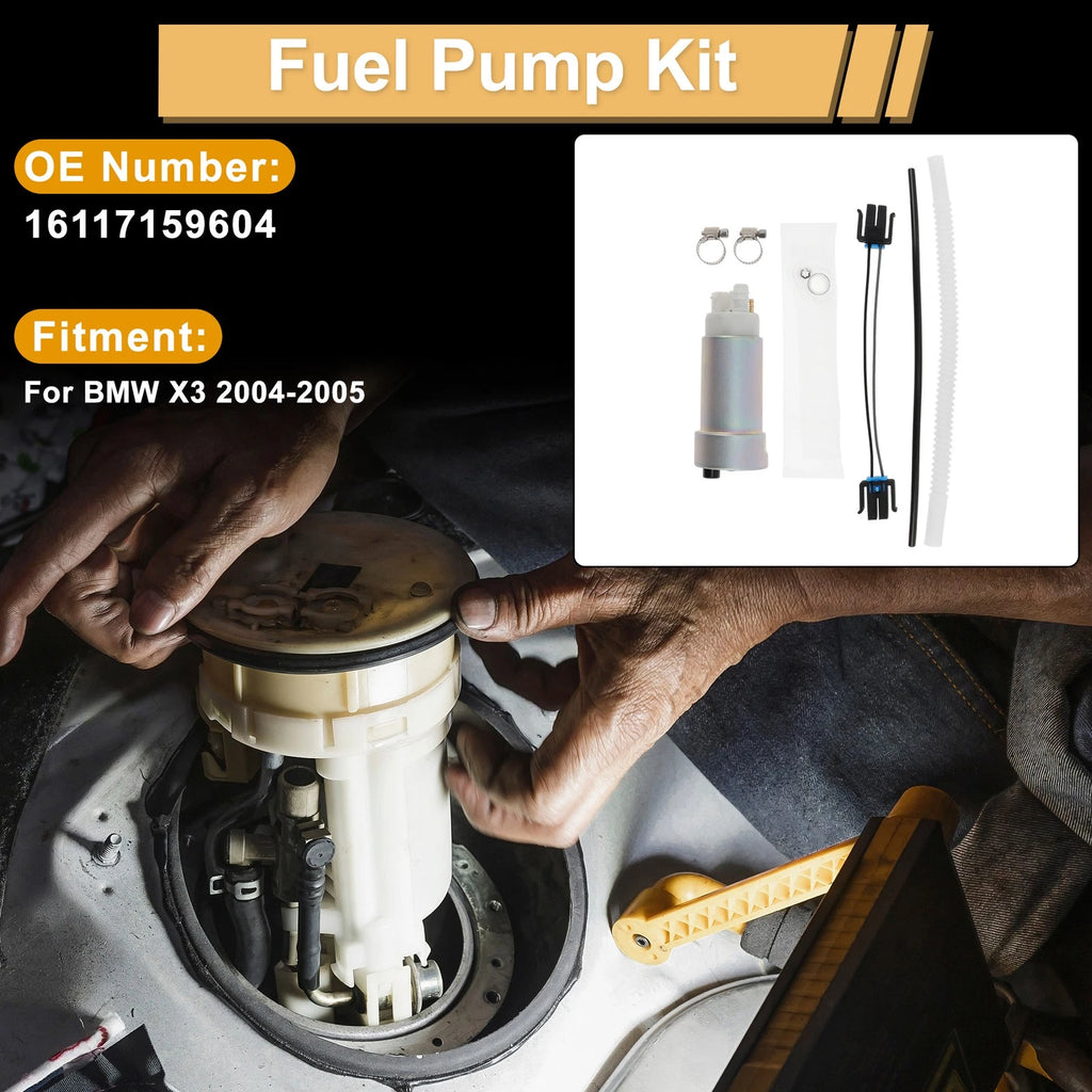 Fuel Pump Set for BMW X3 (2004–2005) Replaces 16117159604