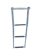 3-Step Telescoping Ladder for Marine Use (Stainless Steel)