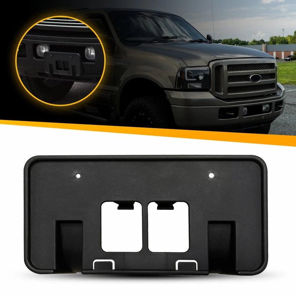 Front License Plate Holder Bracket for Ford Super Duty, Excursion (2005–2007)