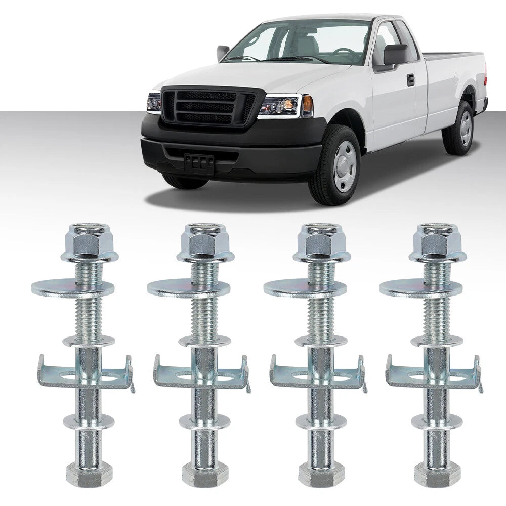 Adjustable Camber Caster Cam Bolts for Ford F150 (2004–2008, 2021–2023)