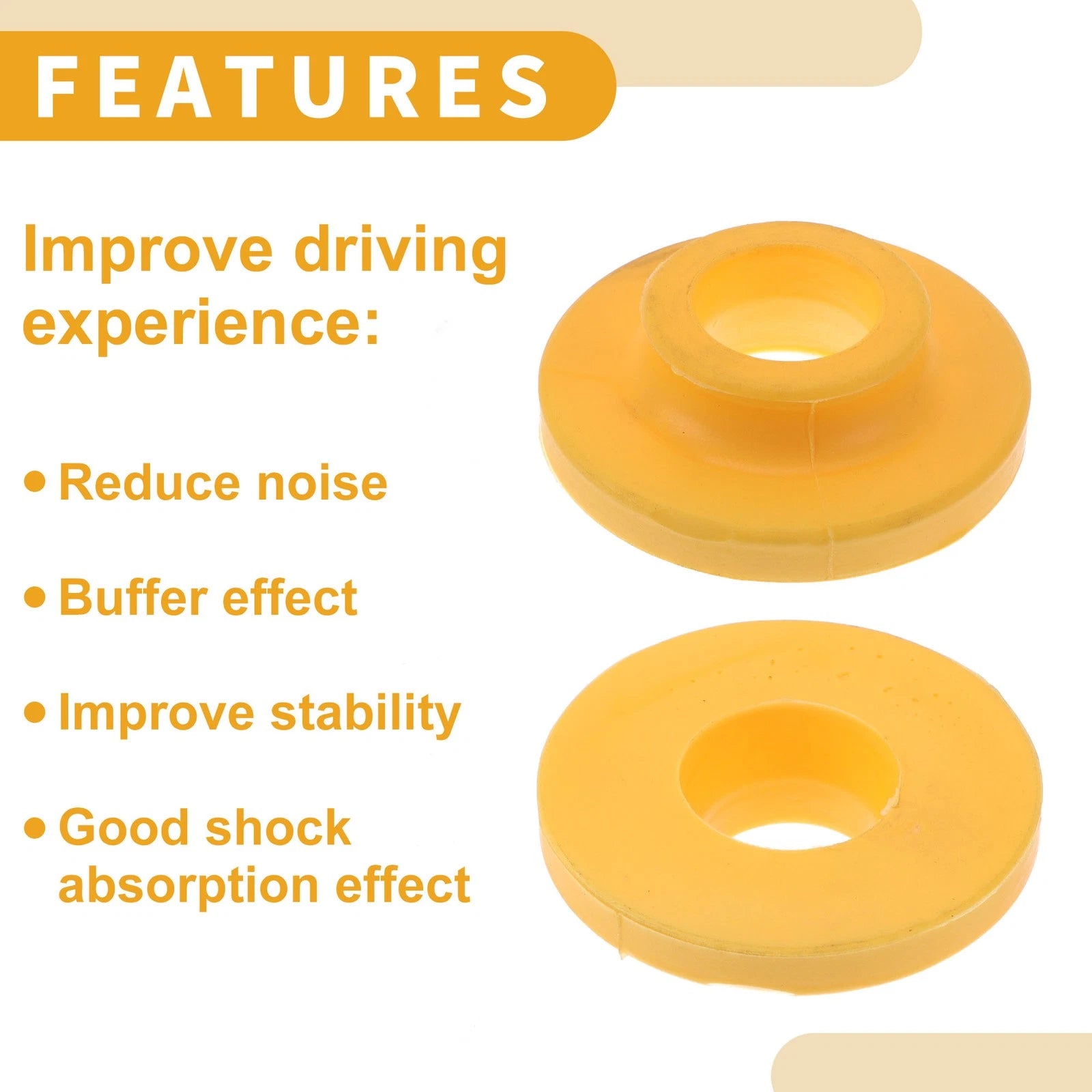 Front Upper Coil Spring Insulators No. 13377311 for Chevrolet Equinox (2018–2025)