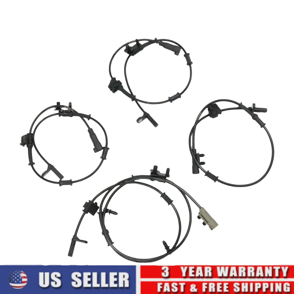 Set of 4 ABS Wheel Speed Sensors for Dodge Charger (2015–2022)