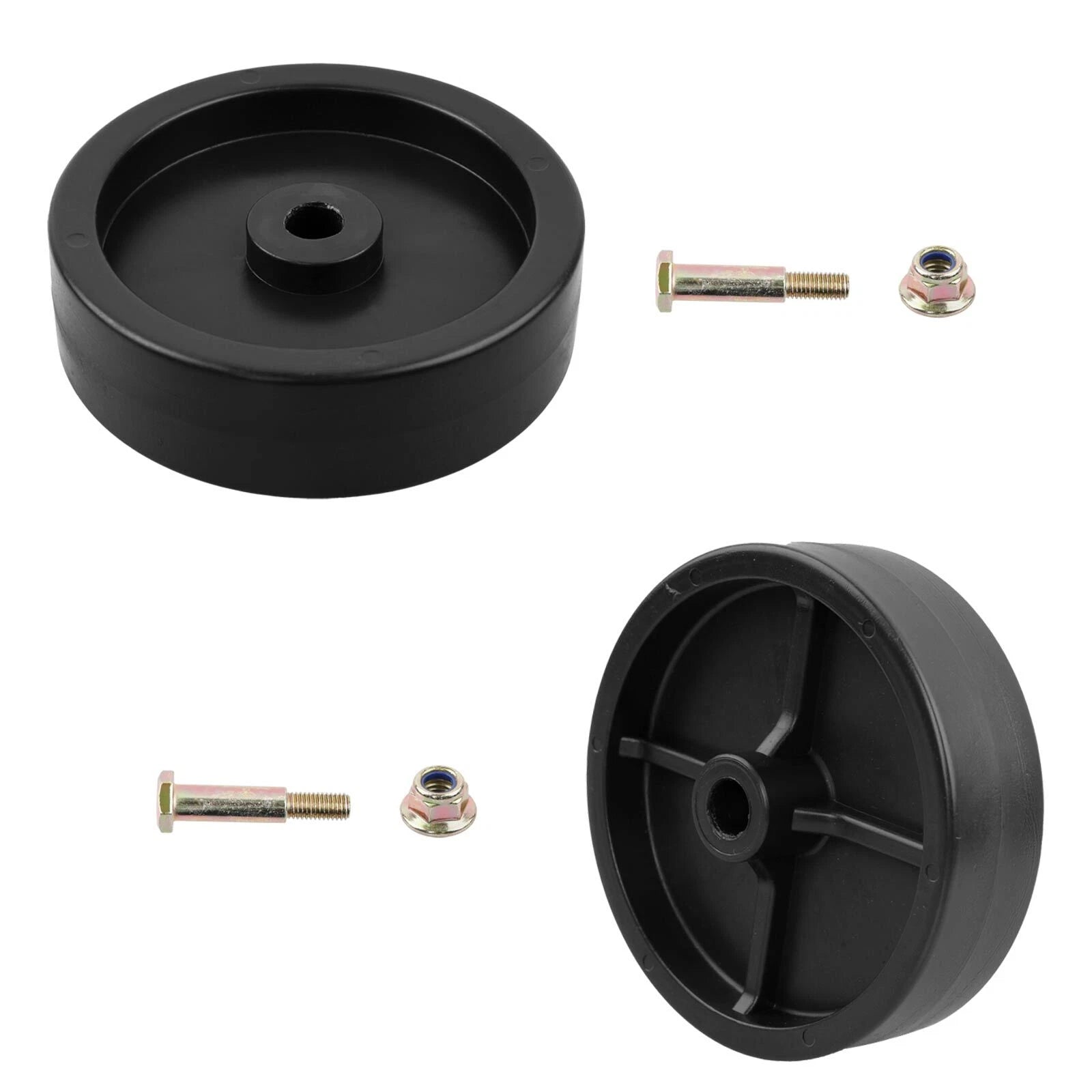 2X Rear Deck Wheel & Hardware Kit for MTD Toro Cub Cadet 