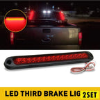 2X LED Trailer Brake Light for Truck RV (Sealed, Red)