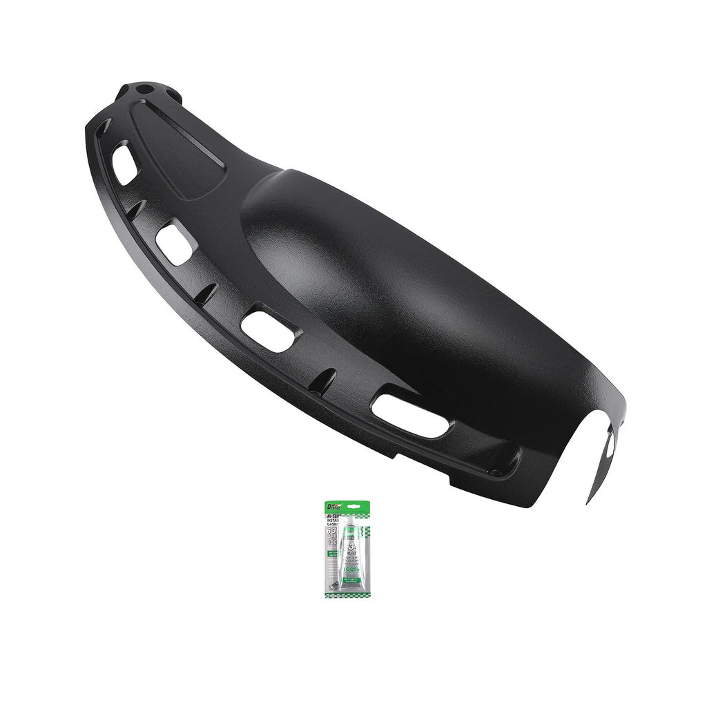 Black Front Dash Cover for Dodge Ram 1500 2500 3500 (1998–2002) ABS Cap