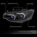 HID LED Projector Headlight for BMW 428I 430I 435I (2014–2020)