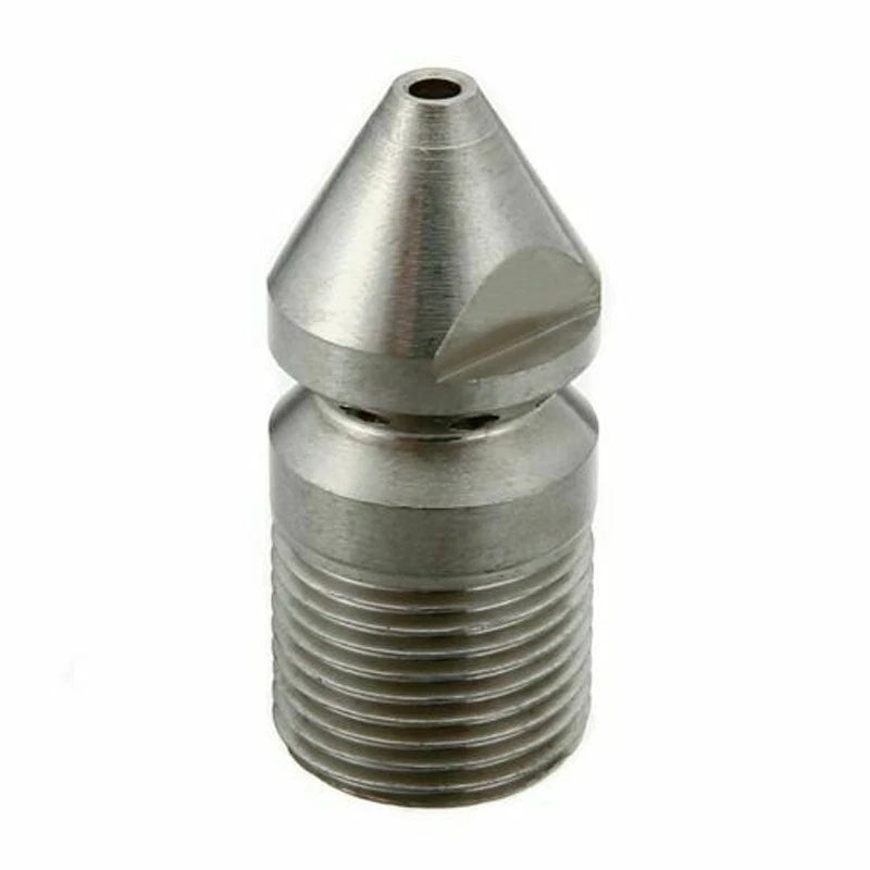 9-Jet Pressure Washer Drain Sewer Cleaning Jetter Nozzle 3/8 Inch Male