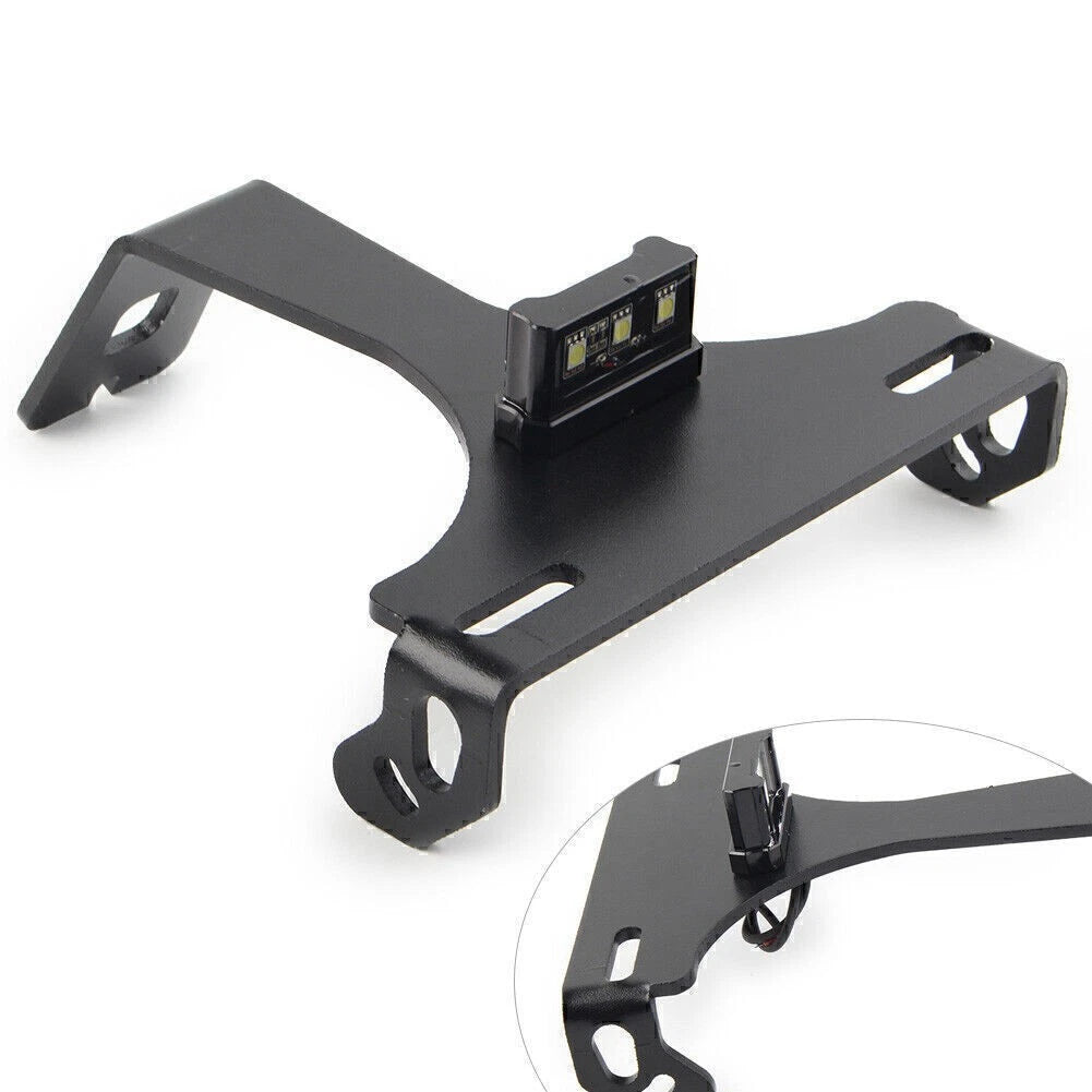 CNC License Plate Holder Frame Mount for Ducati 848 1098 1198 (2008–2012)