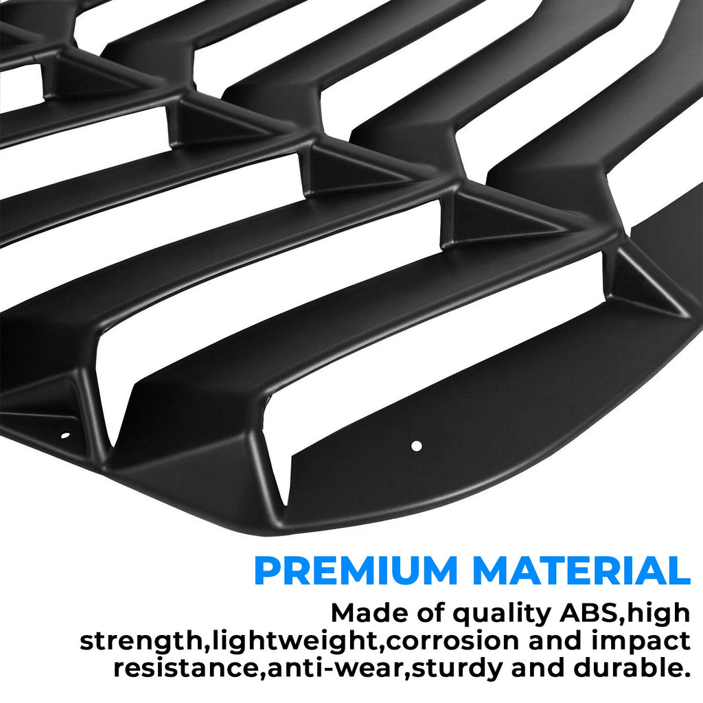 Rear Window Louver Cover Sun Shade for Ford Mustang (2015–2023)