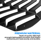 Rear Window Louver Cover Sun Shade for Ford Mustang (2015–2023)