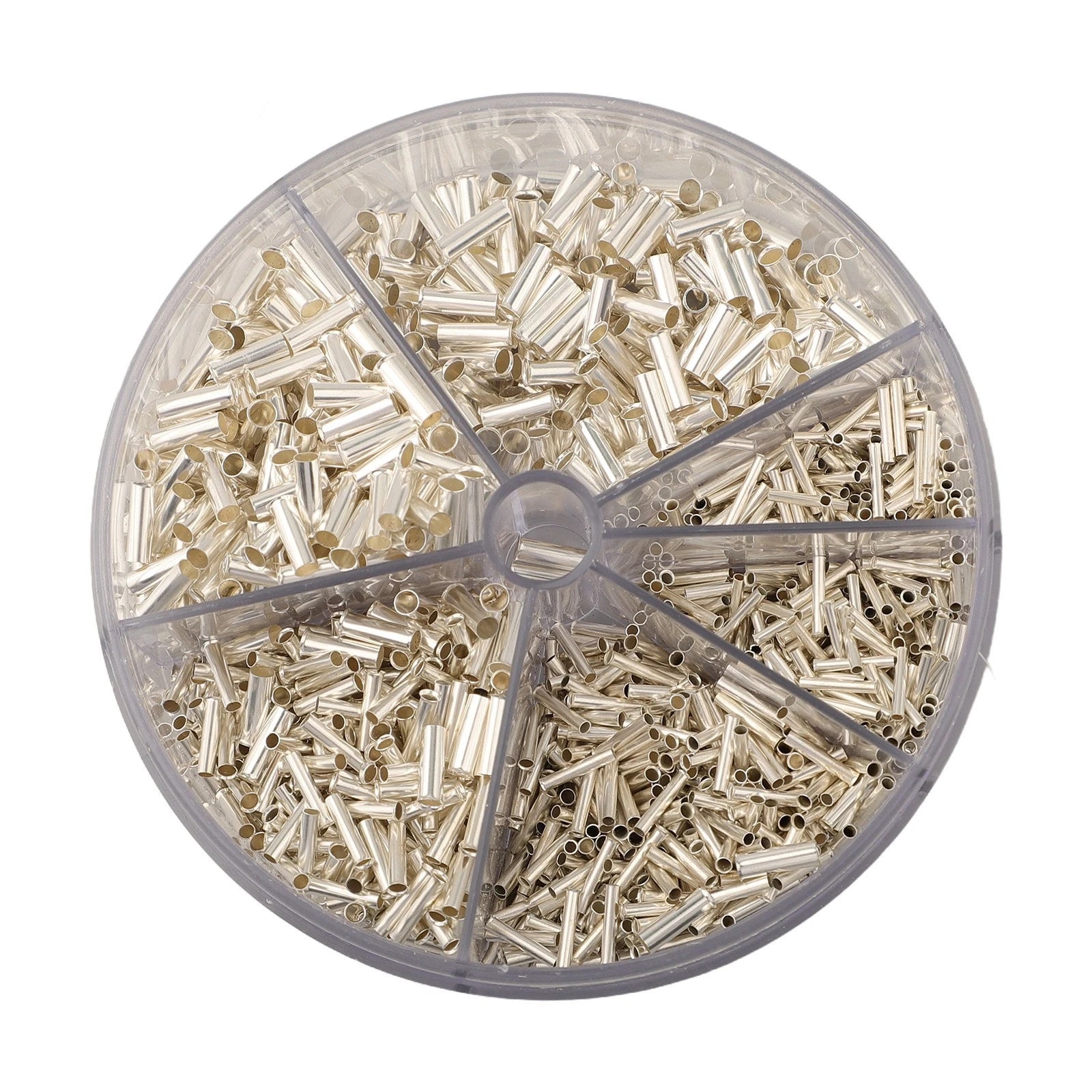 Set of 1900 Non Insulated Electrical Crimp Cord Wire End Terminals