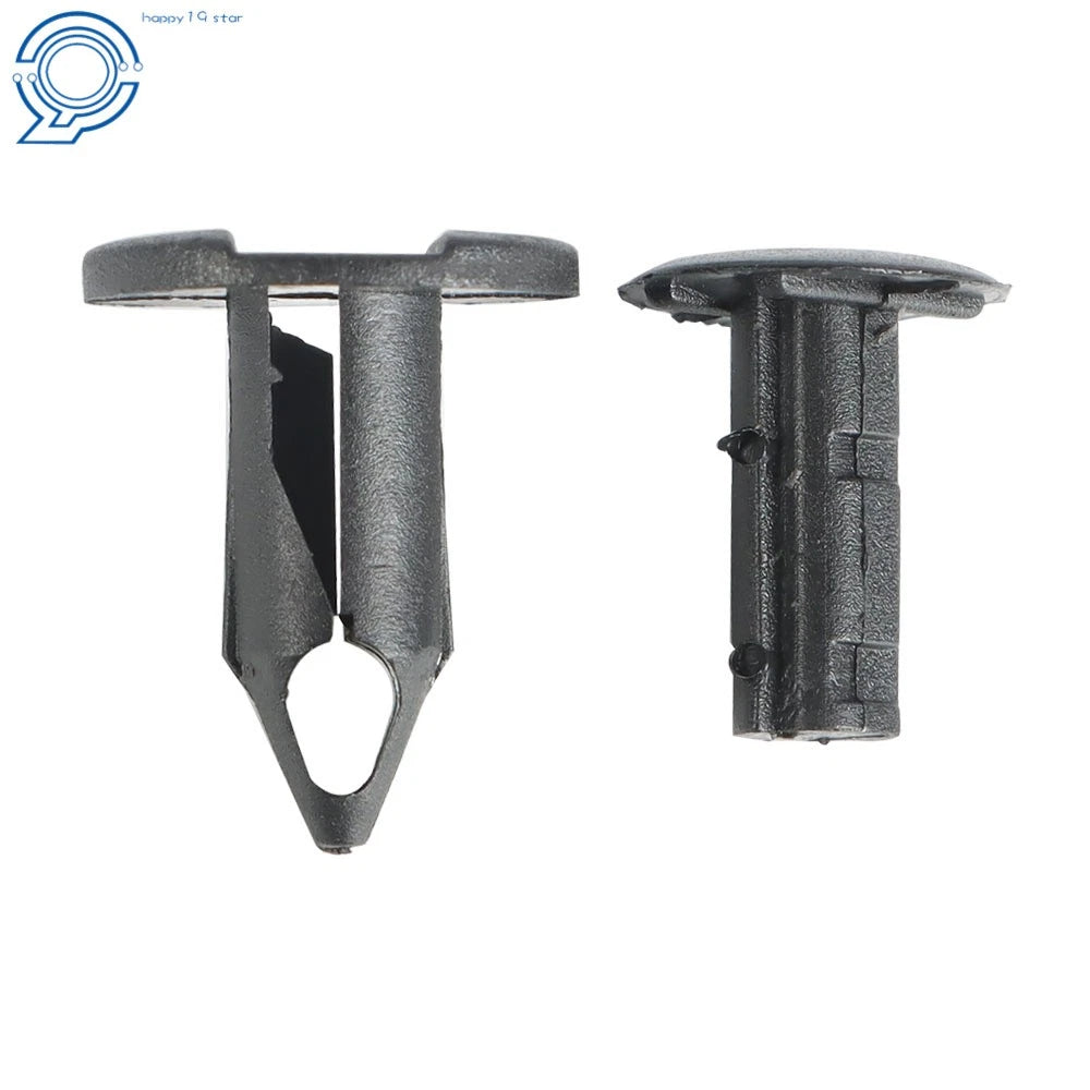 Set of 200 Nylon Plastic Rivets for Car Fender Bumper Push Pin Clips