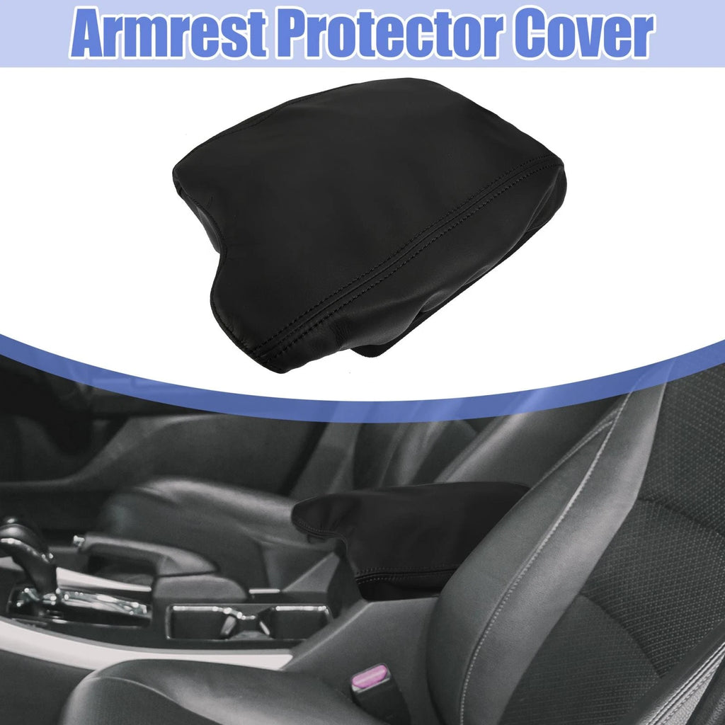 PU Leather Armrest Protector Cover for Honda Accord (2013–2017) 782685688536