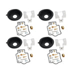 Set of 4 Carburetor Repair Kits for Kawasaki Ninja ZX-9R GPZ900R ZX900 (1994–2003)