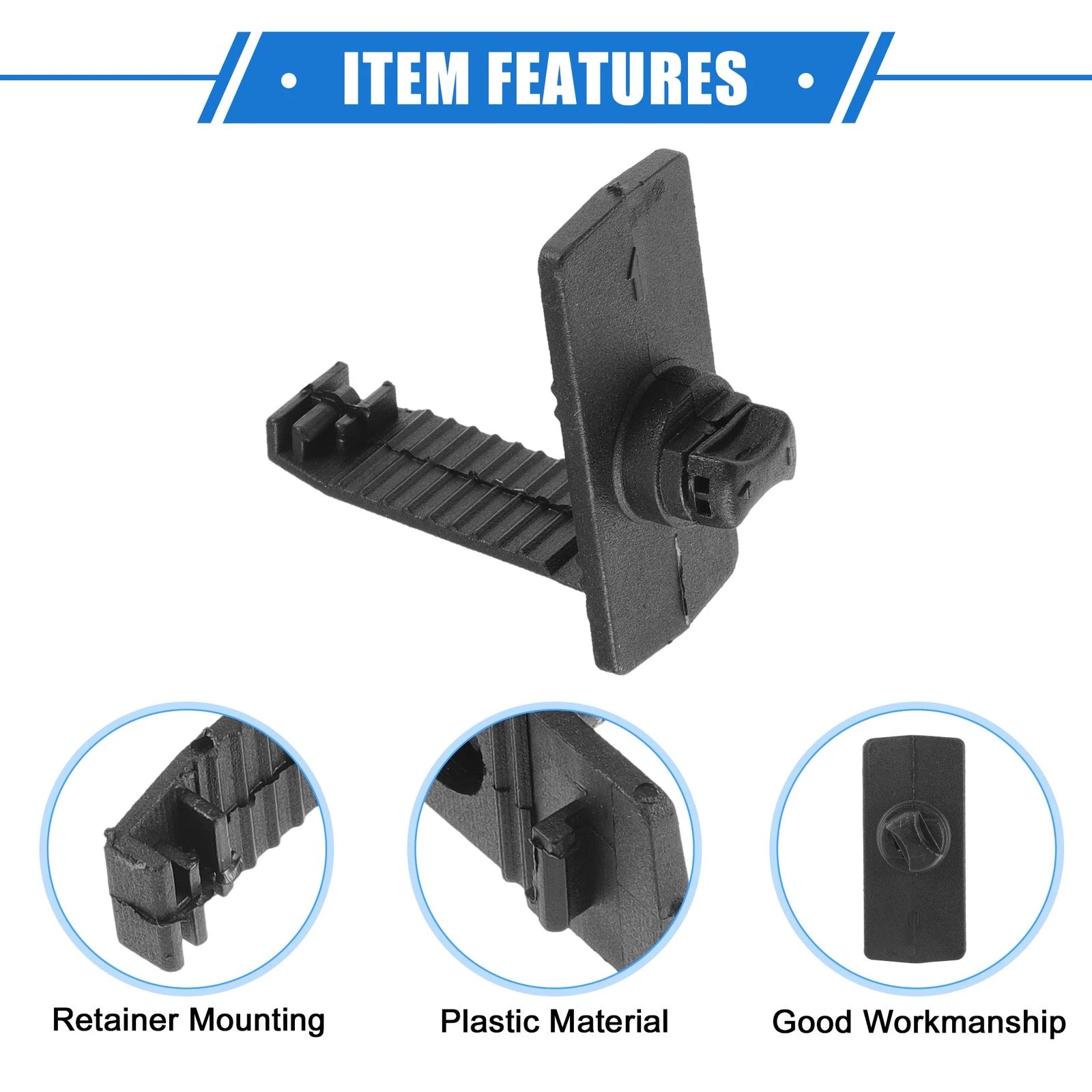 Set of 4 Floor Mat Fixing Clips for Honda Acura L (Fits 637516353971)