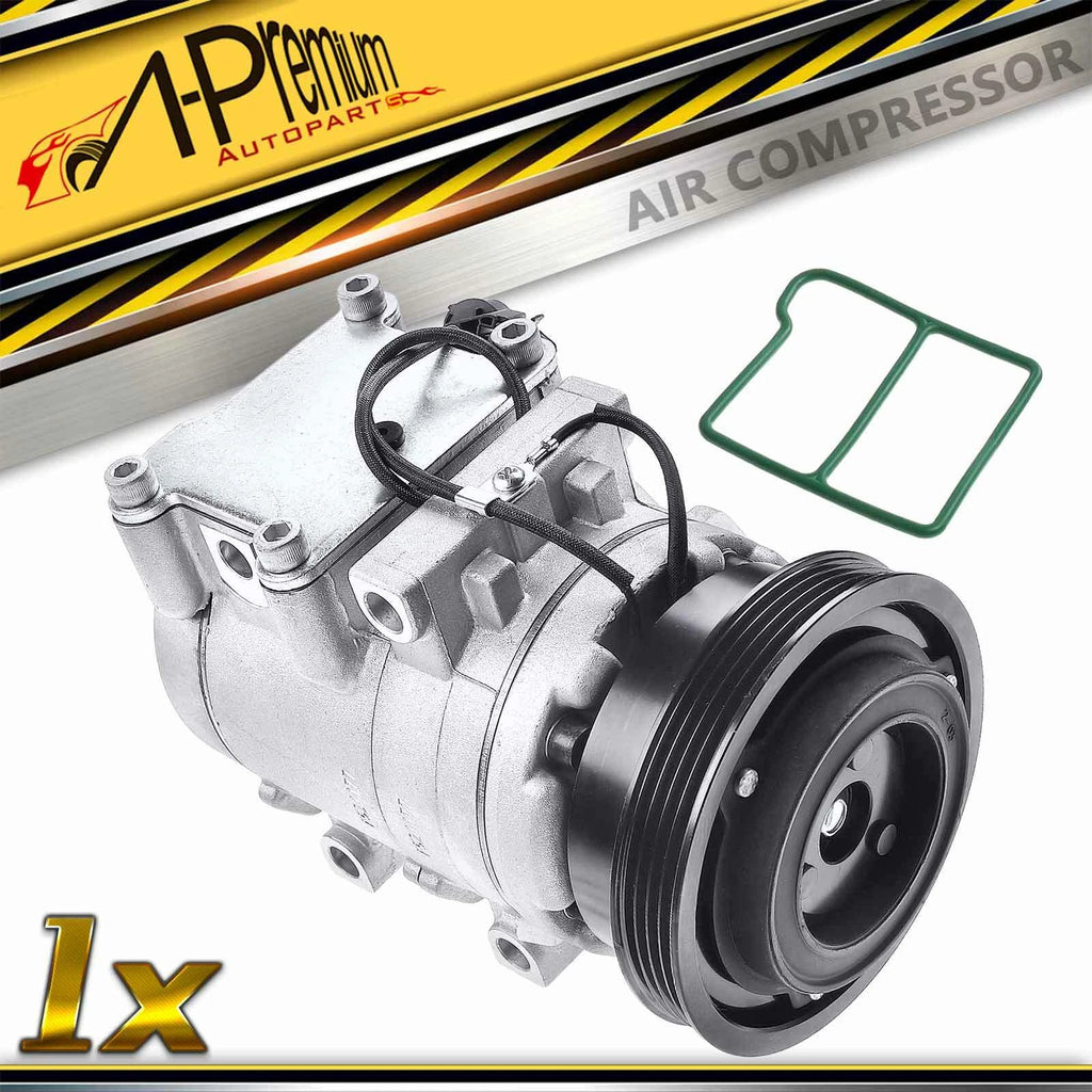 A/C Compressor with Clutch for Kia Sephia, Spectra (2000–2004)