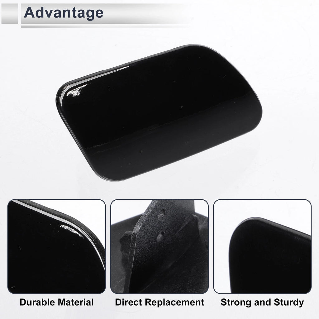Headlight Washer Nozzle Cover Cap for BMW 740i (2016–2020) - Black