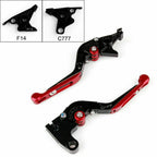 Adjustable Brake Clutch Levers for Yamaha FJR1300 (2003) Red T9