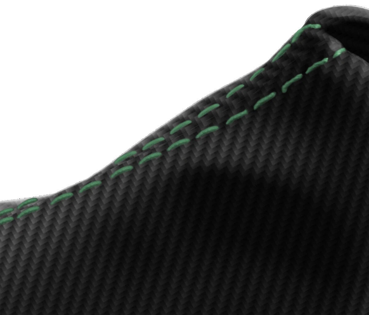 Manual Shift Boot Cover for Subaru Impreza WRX (2008–2016) Green Stitch