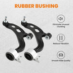2X Front Lower Control Arms for Ford Taurus, Flex (2010–2012) Lincoln MKS, MKT FWD