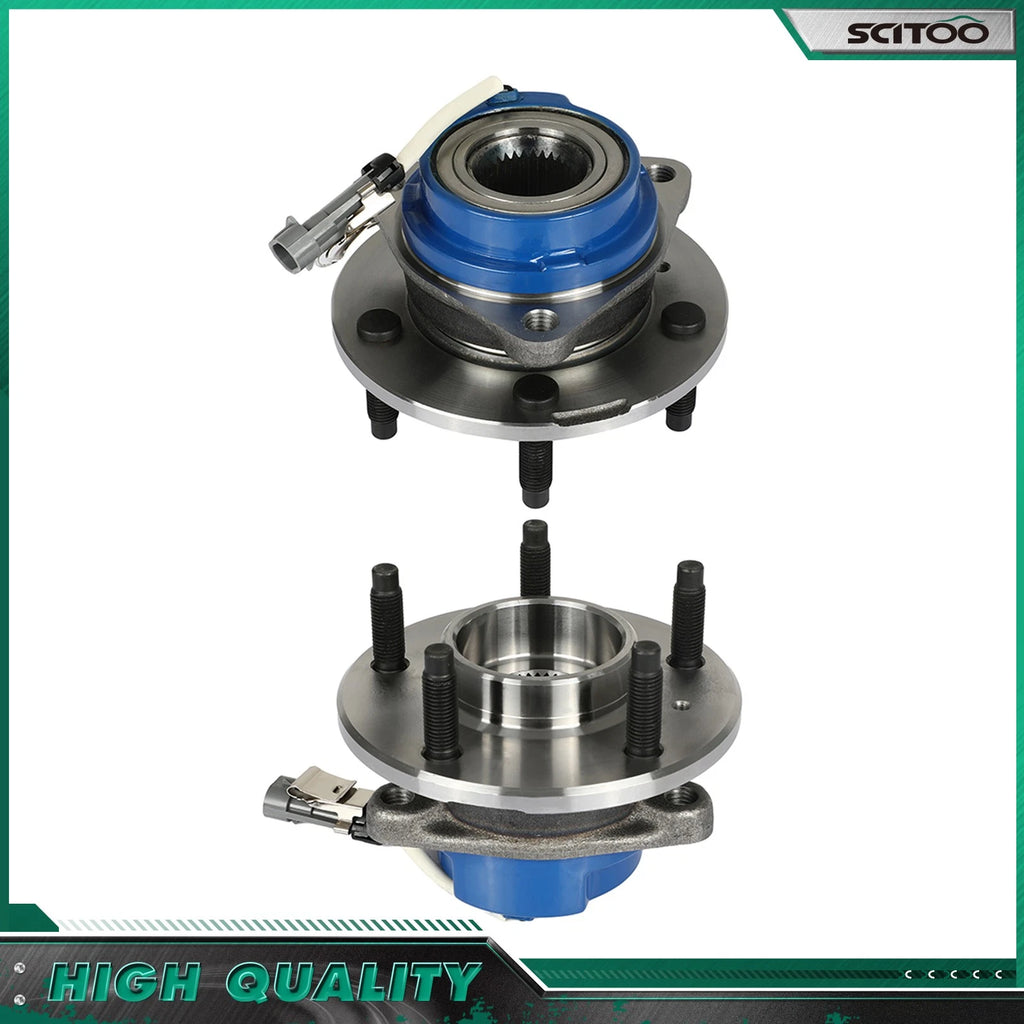 2X Front Wheel Hub Bearings for Chevrolet Impala (2000–2013) Buick Century (1997–2005)
