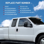 Front Outside Door Handle Black Right Passenger Side for Super Duty