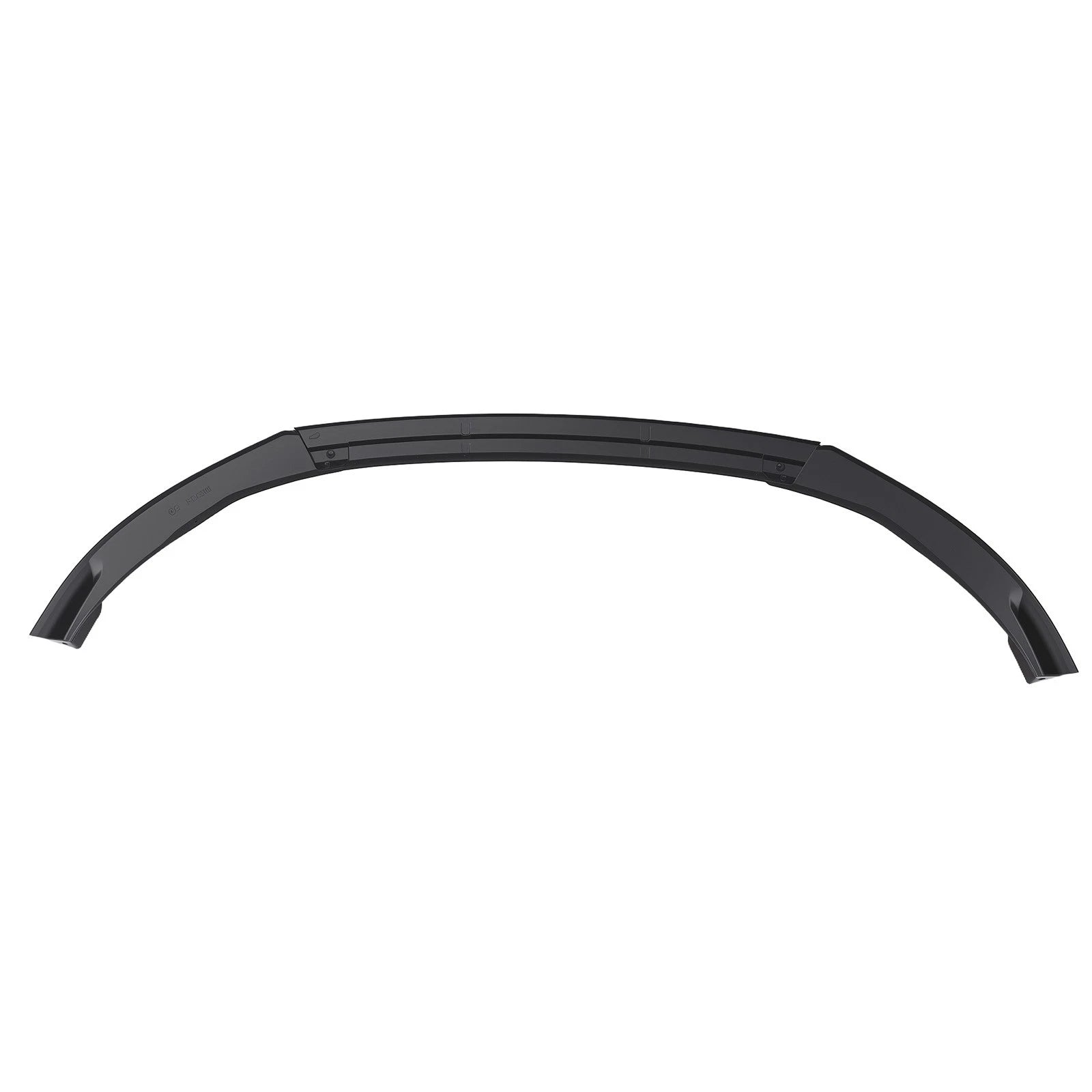 Black Front Bumper Lip for Mercedes-Benz C-Class W205 (2015–2018) AMG Sport