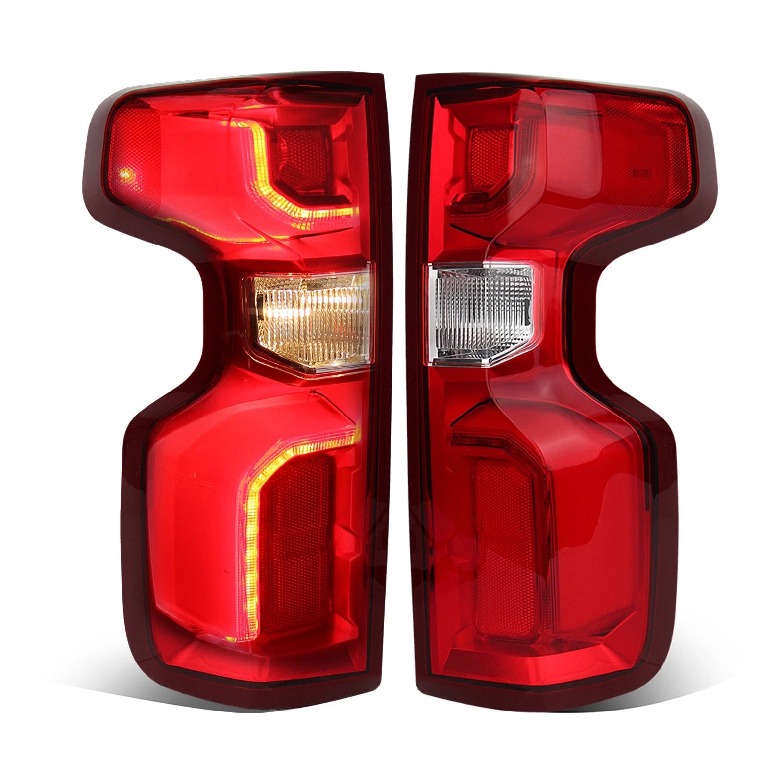 LED Tail Light for Chevy Silverado 1500 (2019–2026) Left + Right Pair