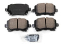 Set of 4 Akebono Euro Rear Disc Brake Pads for (EUR1348)
