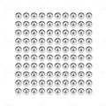 100Pcs 7mm Steel Balls for Bicycle Wheel Bearings