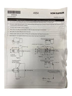 Removable Mullion Brackets 1654/4954 for Von Duprin (OEM)