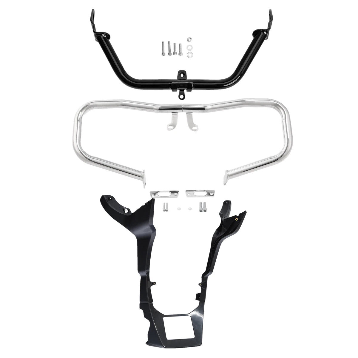 Chopped Engine Guard & Side Fairing Chin Spoiler for Harley Road Glide (2017–2024)