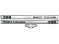 Bonnet Decal Set for Massey Ferguson 399