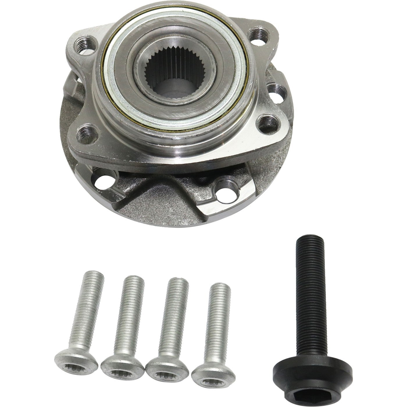 Set of 2 Wheel Hubs for Audi A4 Quattro (2002–2008) Front Left & Right