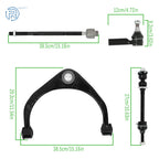 12pc Suspension Control Arm and Ball Joint Kit for Dodge Ram 1500 (2009-2012)