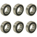 Set of 6 Bearings for Briggs and Stratton 99157, Snapper 7046555, 7046555YP