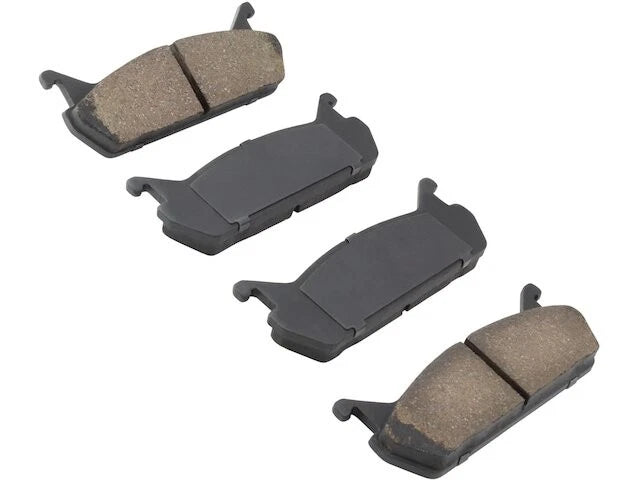 Rear Brake Pad Set for Mazda 323 (1990–1991) DT516HB QB Ceramic