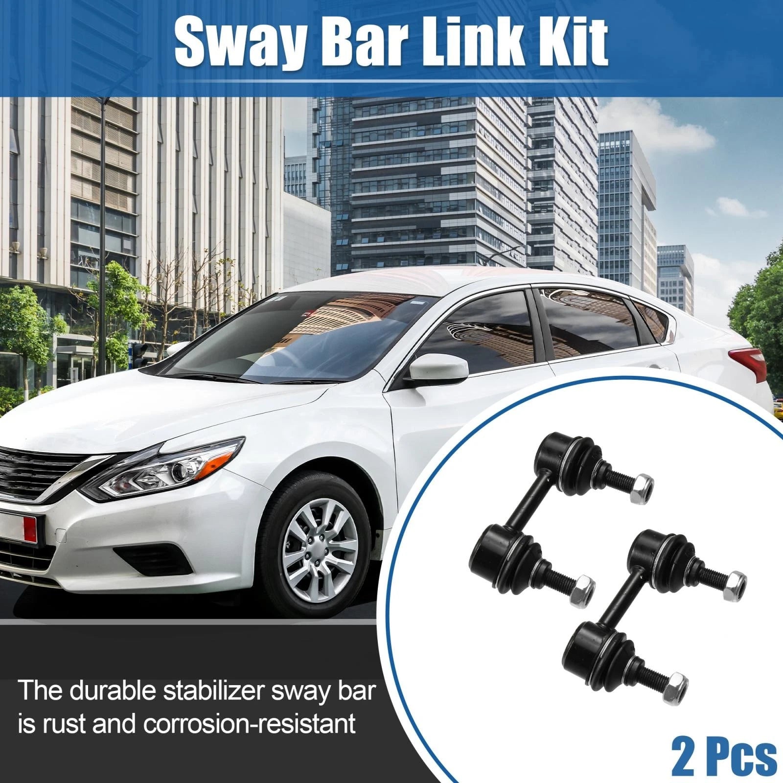2pcs Rear Sway Bar Links K750662 K750663 for Nissan Altima Maxima (–)