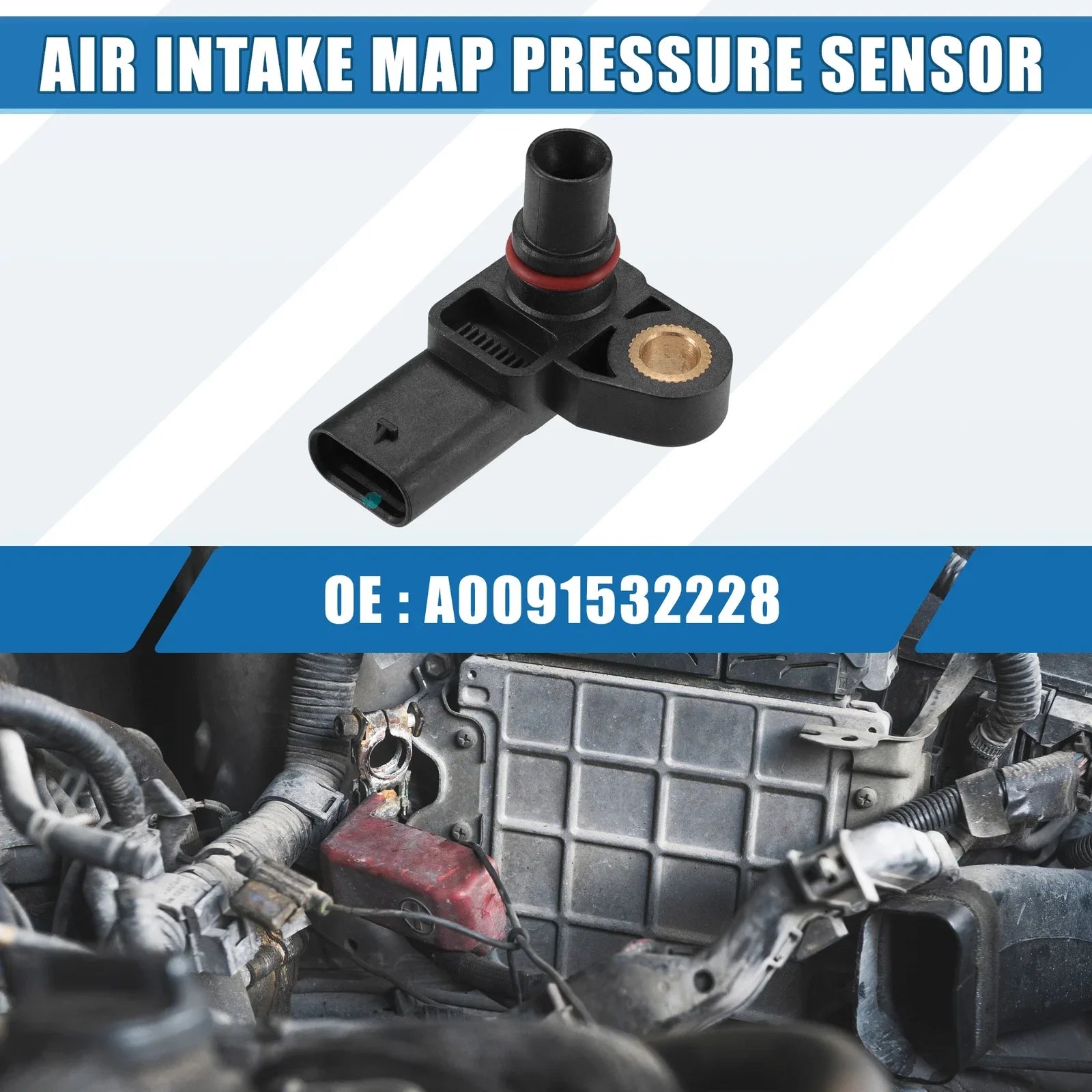 Air Intake MAP Pressure Sensor for Mercedes-Benz CLA250 (2014-2019)