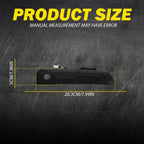 2X Outside Front Door Handle for Mitsubishi Galant (1999–2003) & Mirage (1997–2002)