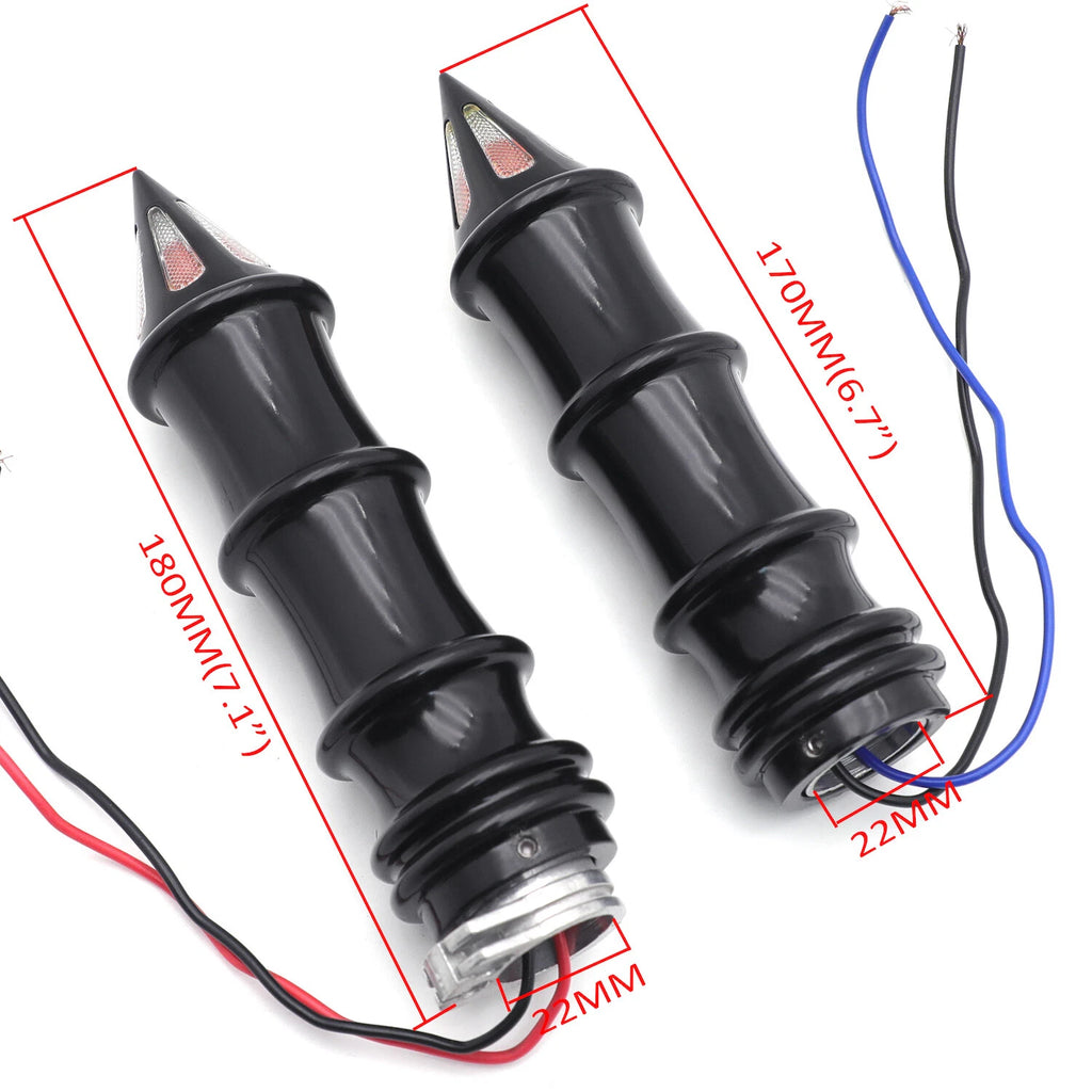22mm Amber Indicator Turn Signal Light for Honda CBR