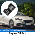 1 Pc Engine Oil Pan No.ZJ0110400 for Mazda 2 1.5L (2011–2015) Iron Black
