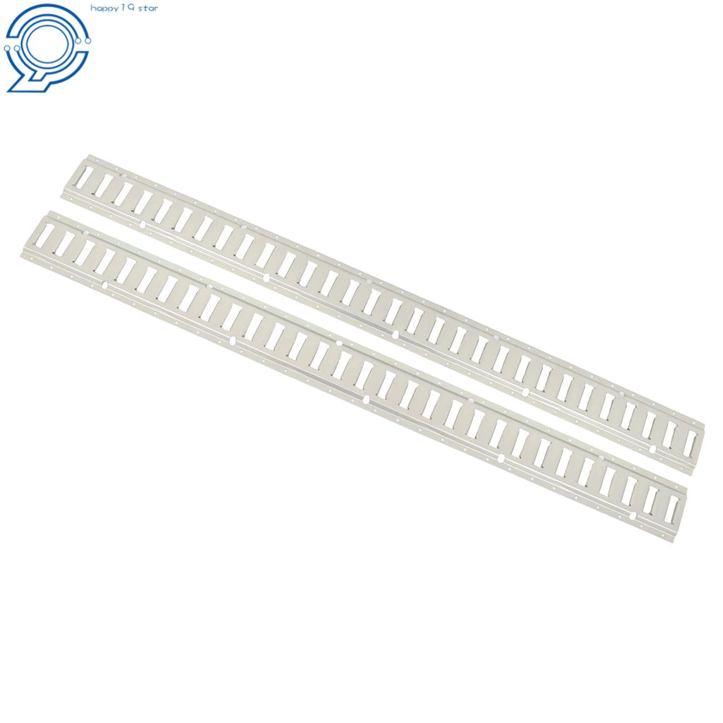 2PC E-Track Tie-Down Rail for Truck Trailer Cargo Van 