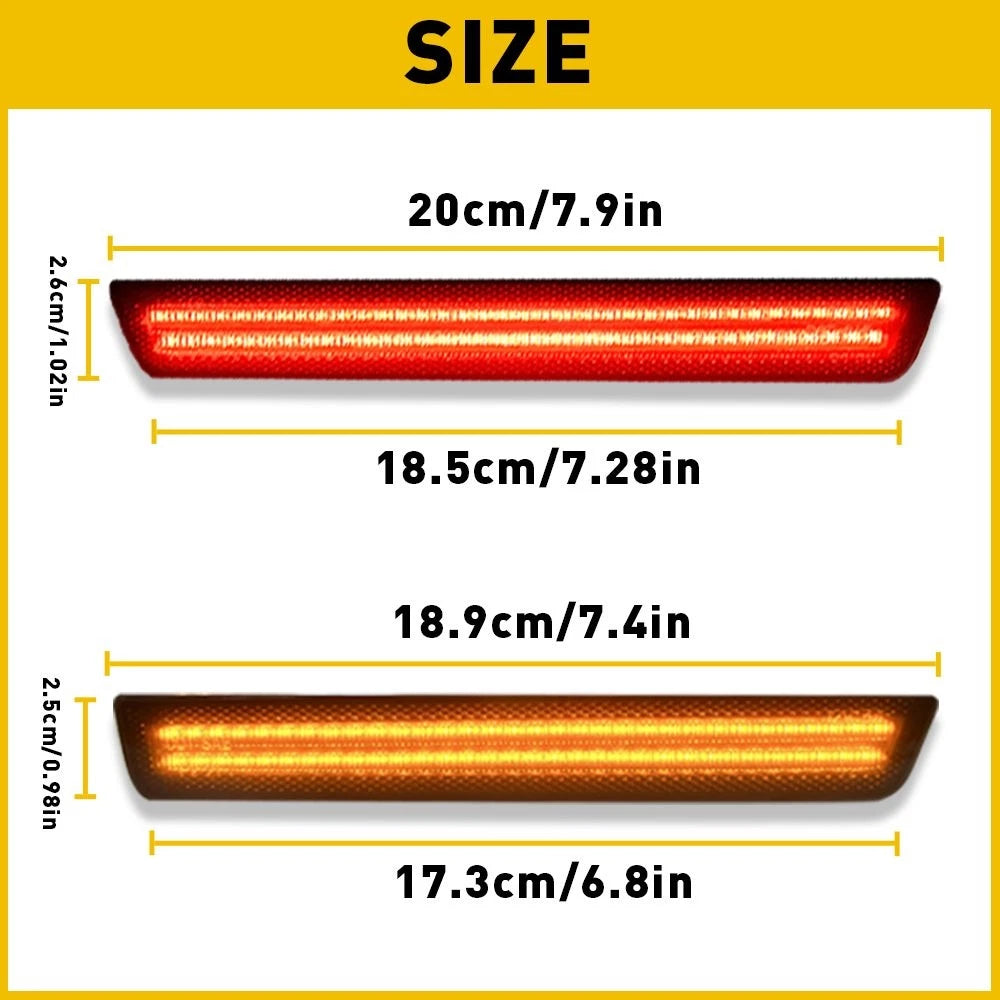 LED Side Marker Light Kit for Dodge Challenger (2015-2021)