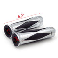 7/8" Handlebar Grips for Harley Softail Cross Bones Deuce Rocker (Fits 22mm)