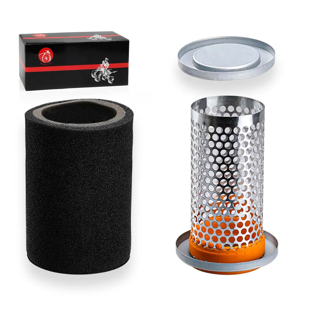Air Filter & Guide Cage Cap for Yamaha Kodiak 400 450 (2004–2024)